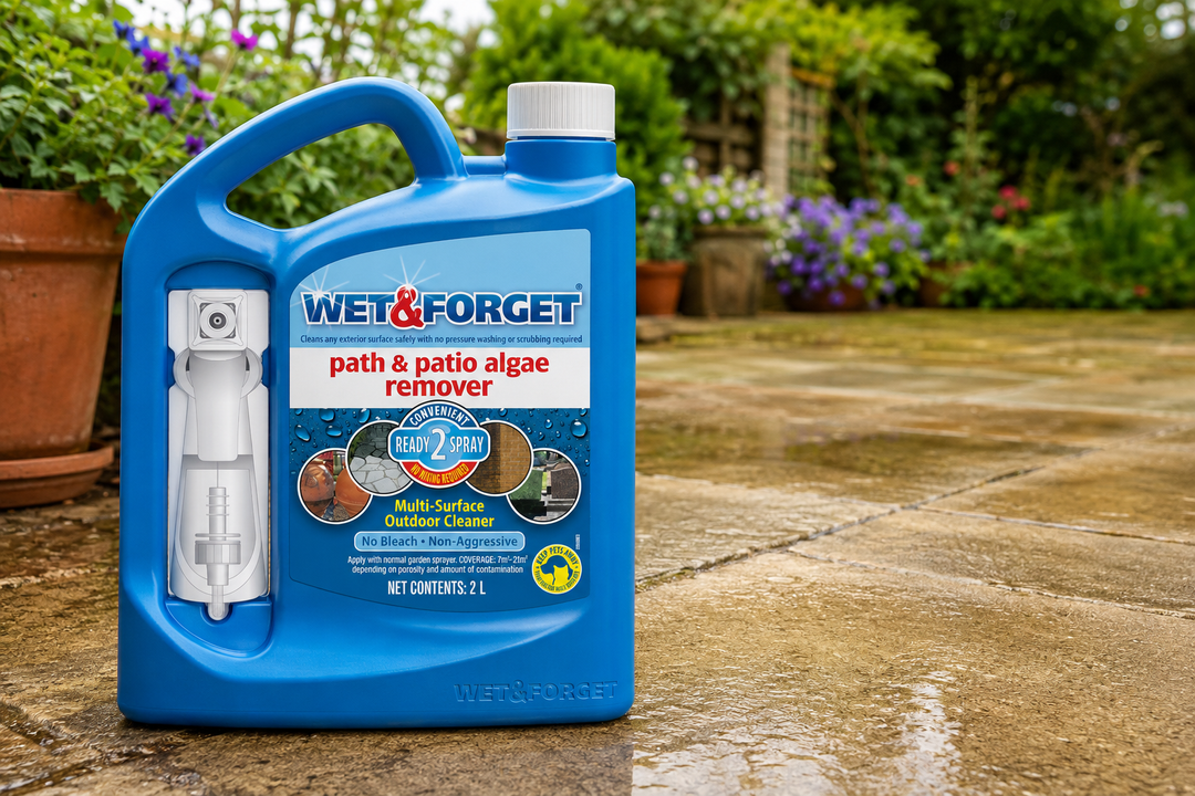 Small Outdoor Jobs, Made Simple: Meet Wet & Forget Ready to Use