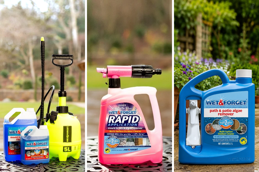 Which Wet & Forget Outdoor Cleaner is right for your Job?