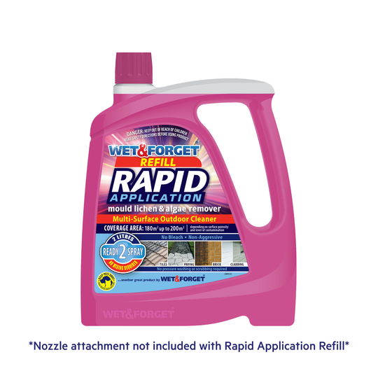 Rapid Application Outdoor Mould, Lichen & Algae Remover