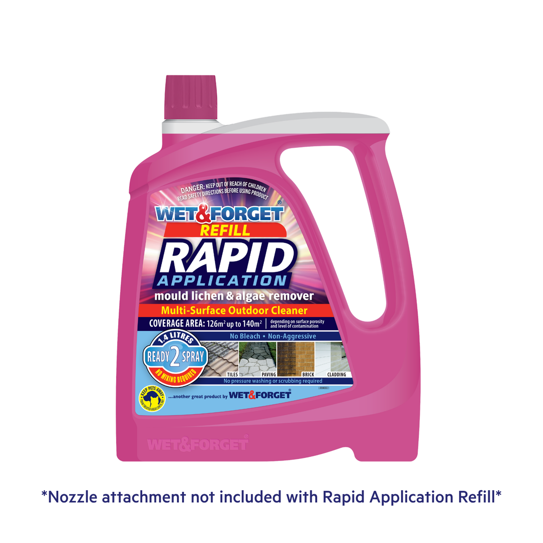 Rapid Application Outdoor Mould, Lichen & Algae Remover
