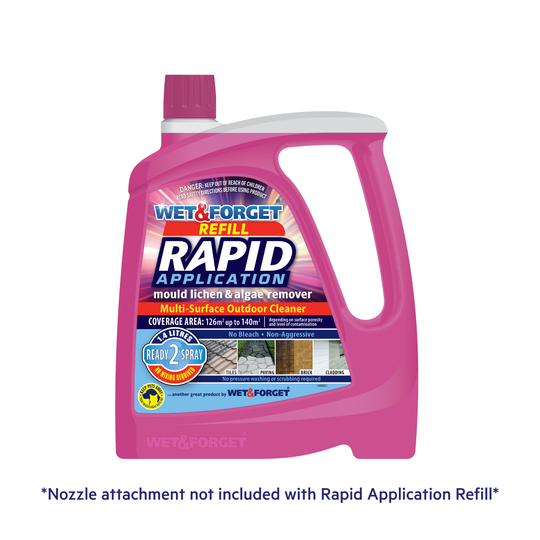 Rapid Application Outdoor Mould, Lichen & Algae Remover