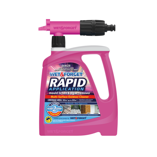 Rapid Application Outdoor Mould, Lichen & Algae Remover