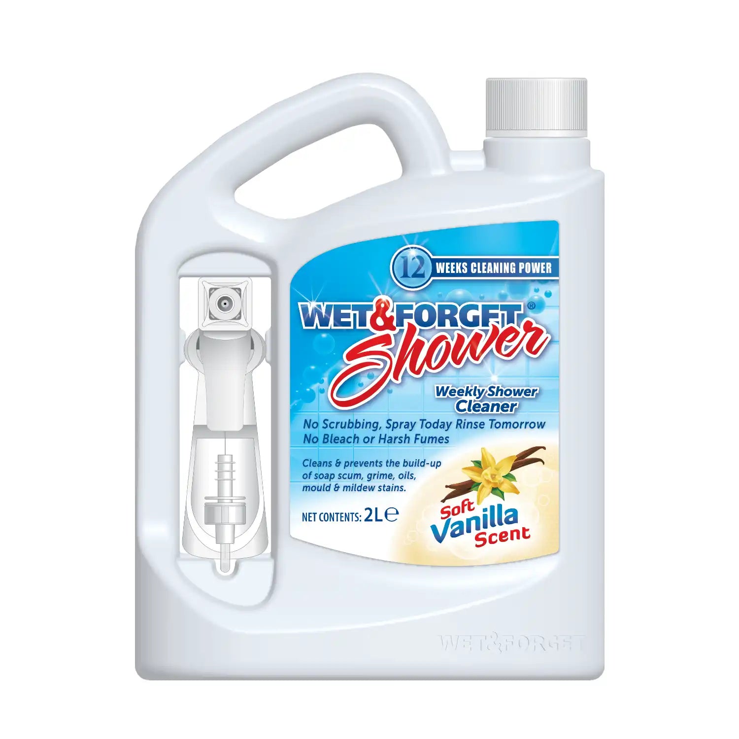 Wet & Forget No Scrub Weekly Shower Cleaner – Wet & Forget UK